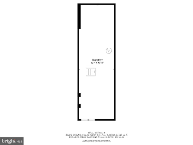2002 E Preston St, Baltimore, MD 21213 - floor plan / room layout