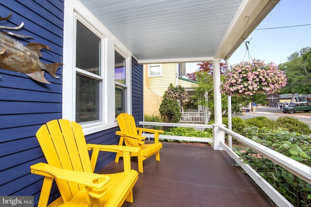 8 S Main St, Stockton, NJ 08559 - view of porch