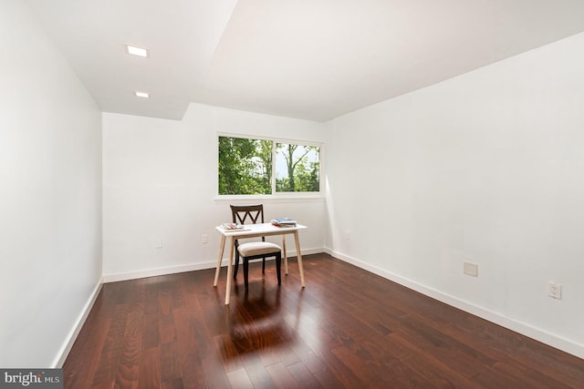 1040 Deer Ridge Dr Unit 101, Baltimore, MD 21210 - office space with dark wood-type flooring and baseboards