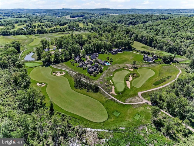 103 Orchard Hill Ln, Elverson, PA 19520 - view of property location featuring a large body of water, a heavily wooded area, and a golf club