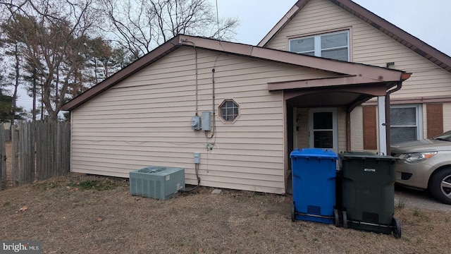 71 Shawmont Ln, Willingboro, NJ 08046 - view of property exterior featuring central air condition unit