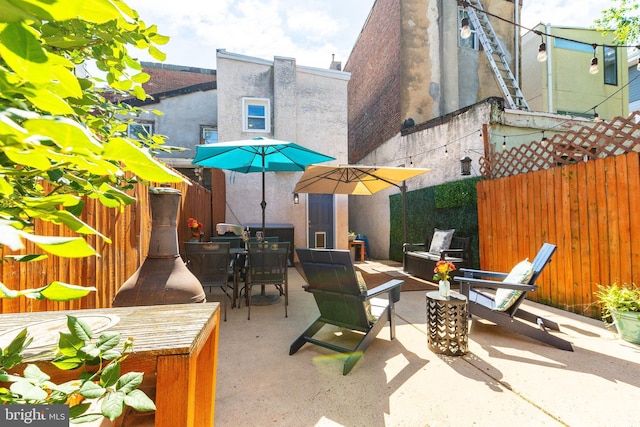 1238 N Mascher St, Philadelphia, PA 19122 - view of patio / terrace with outdoor dining area