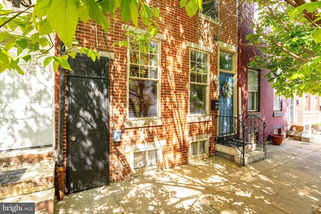 1238 N Mascher St, Philadelphia, PA 19122 - property entrance with brick siding