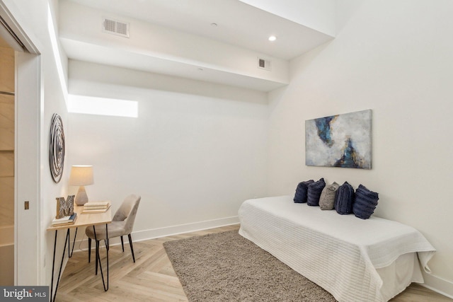 1214 Queen St NE Unit 2, Washington, DC 20002 - bedroom featuring baseboards and recessed lighting