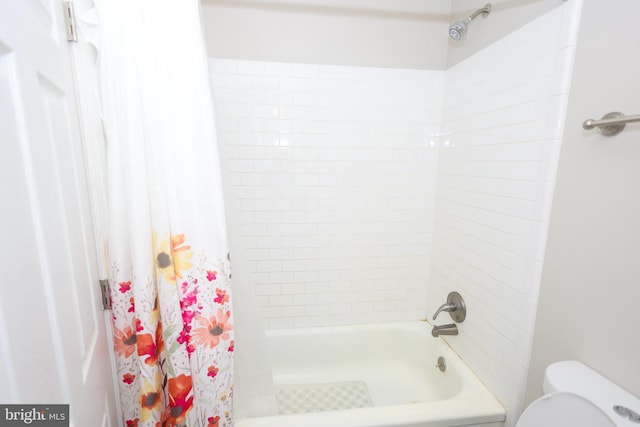 1675 Highland Ter, Saint Leonard, MD 20685 - bathroom featuring toilet and shower / tub combo
