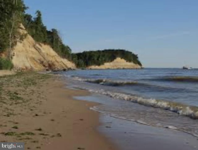 1675 Highland Ter, Saint Leonard, MD 20685 - water view featuring nearby beach
