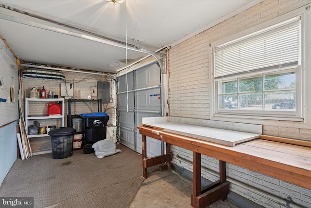 2425 W Colonial Dr, Upper Chichester, PA 19061 - garage with electric panel