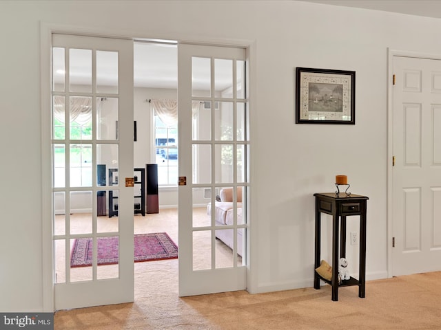 15 Behrens Dr, Palmyra, PA 17078 - doorway featuring carpet floors and french doors