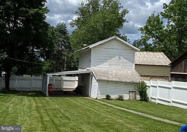 10 Whyte St, Union Bridge, MD 21791 - view of rear view of house