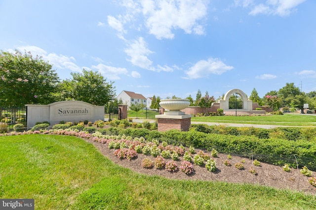 5809 Savannah Dr, Brandywine, MD 20613 - view of community sign