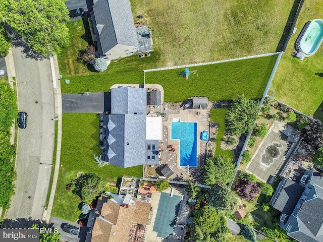 1177 Aster Dr, Toms River, NJ 08753 - bird's eye view of a pool