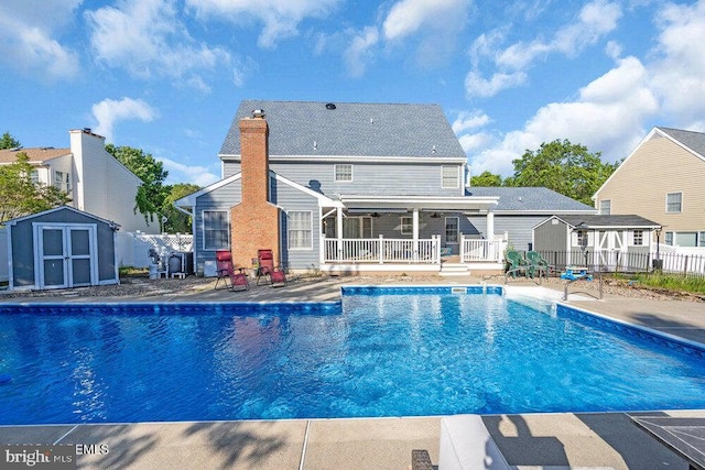 1177 Aster Dr, Toms River, NJ 08753 - view of swimming pool with a patio area