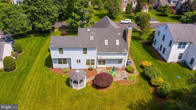11 Adams Ct, Plainsboro, NJ 08536 - view from above of property