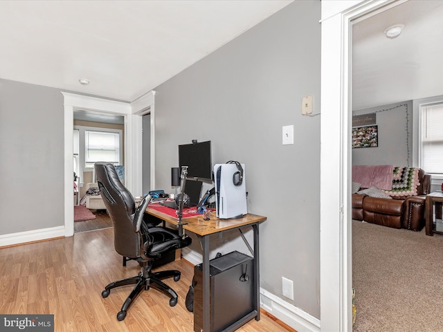 250 E E Main St, Waynesboro, PA 17268 - office space featuring baseboards and light wood finished floors