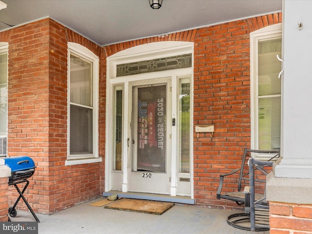 250 E E Main St, Waynesboro, PA 17268 - doorway to property with brick siding