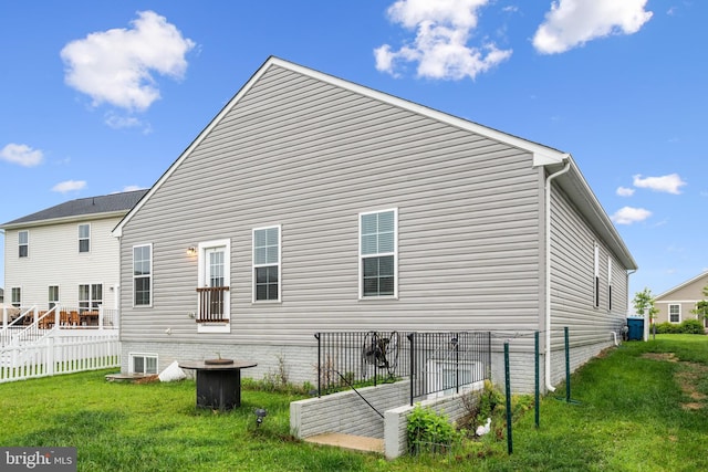 141 Patchwork Dr, Stephenson, VA 22656 - view of rear view of property