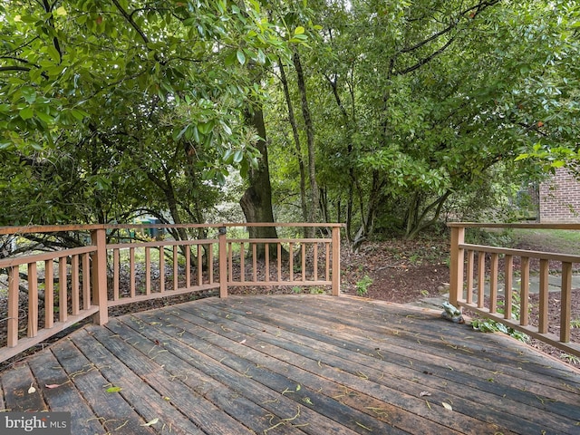 1316 Swan Harbour Rd, Fort Washington, MD 20744 - view of wooden deck