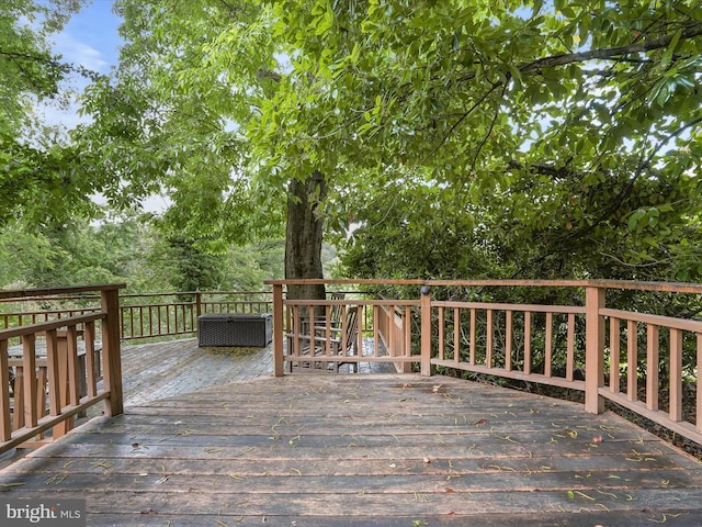 1316 Swan Harbour Rd, Fort Washington, MD 20744 - view of wooden deck