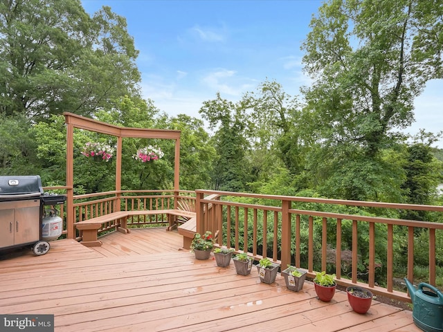 1316 Swan Harbour Rd, Fort Washington, MD 20744 - view of wooden terrace