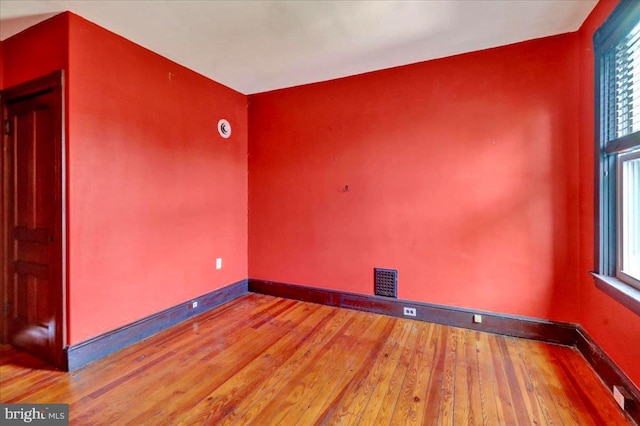 315 Nevin St, Lancaster, PA 17603 - empty room with hardwood / wood-style flooring and baseboards