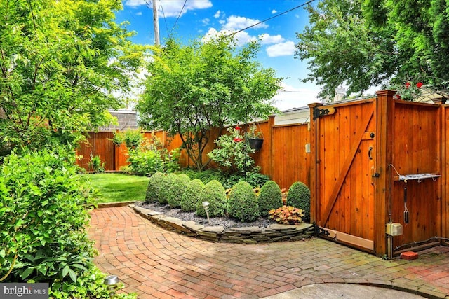 315 Nevin St, Lancaster, PA 17603 - fenced backyard with a patio