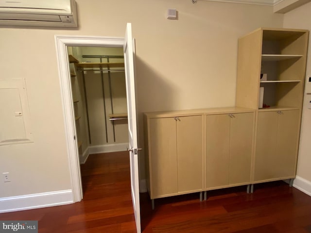 1121 24th St NW Unit 310, Washington, DC 20037 - closet featuring a wall mounted AC