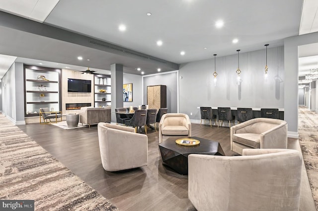 101 N Queen St Unit 409, Lancaster, PA 17603 - lobby with recessed lighting