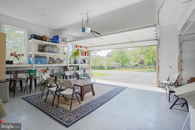 5040 Hummingbird Ln, Warrenton, VA 20187 - garage featuring a garage door opener
