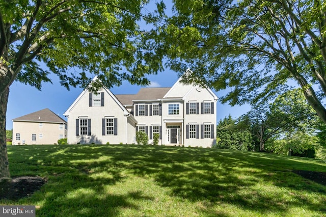 11 Woods Edge Rd, West Chester, PA 19382 - view of front of property with a front lawn and stucco siding