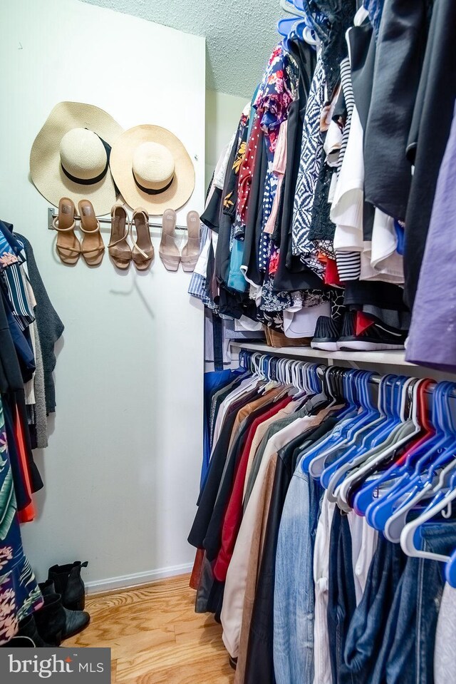 1600 N Oak St Unit 324, Arlington, VA 22209 - walk in closet with wood finished floors
