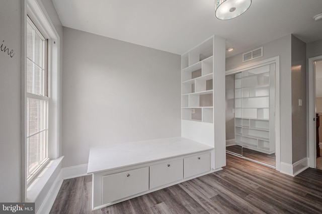 143 Bakerfield Dr, Middletown, DE 19709 - mudroom featuring dark wood-style flooring and baseboards