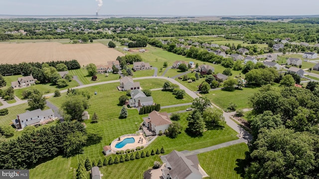 143 Bakerfield Dr, Middletown, DE 19709 - bird's eye view of a pool