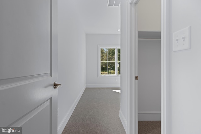 629 S Orange St, Media, PA 19063 - hall featuring carpet floors and baseboards