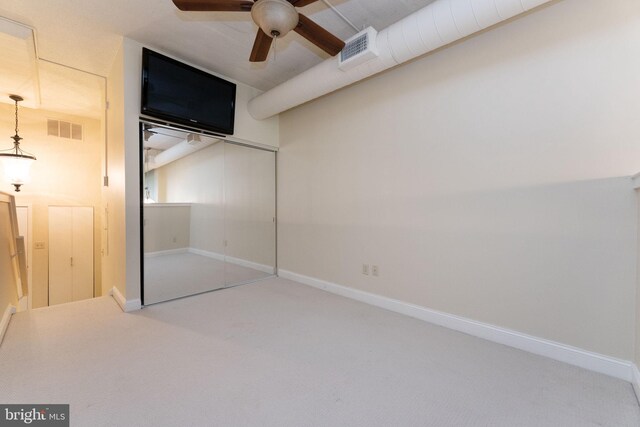 2429 Locust St Unit 319, Philadelphia, PA 19103 - unfurnished bedroom with carpet floors, a closet, and baseboards
