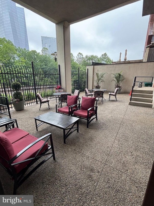 2429 Locust St Unit 319, Philadelphia, PA 19103 - view of patio