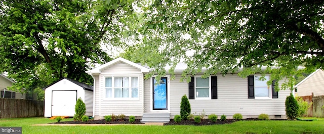 17 Greenridge Ave, Ridgely, MD 21660 - view of ranch-style house