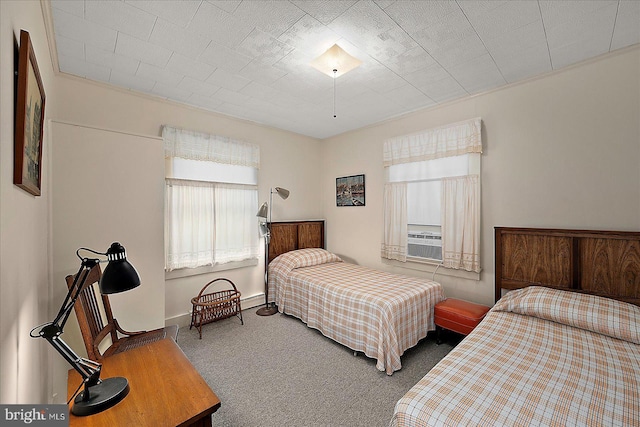 104 11th St, Ocean City, MD 21842 - carpeted bedroom featuring cooling unit