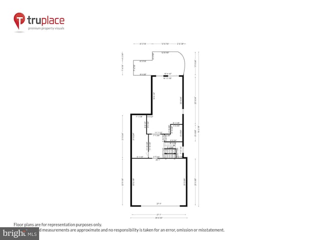 2371 N Edgewood St, Arlington, VA 22207 - floor plan / room layout