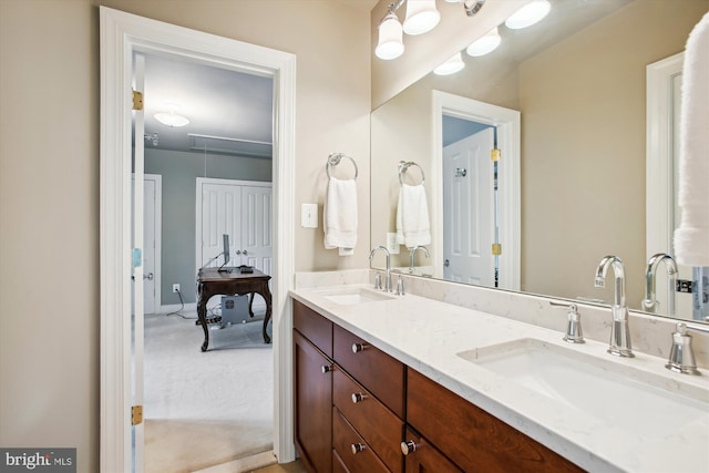 2371 N Edgewood St, Arlington, VA 22207 - bathroom featuring double vanity