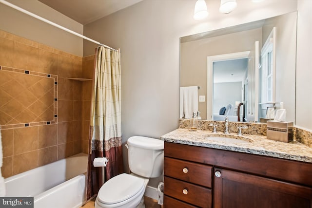 2371 N Edgewood St, Arlington, VA 22207 - full bath with toilet, vanity, and shower / bath combo