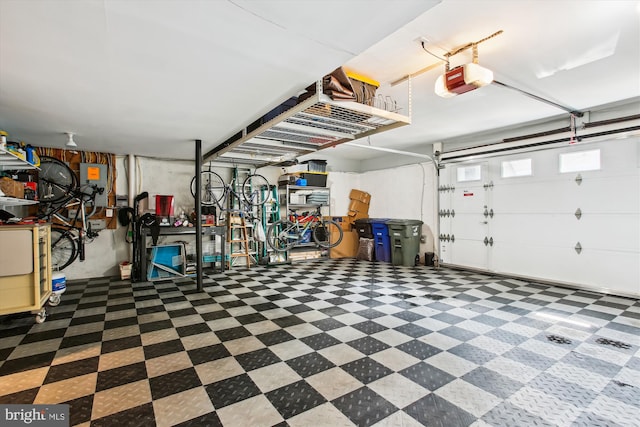 2371 N Edgewood St, Arlington, VA 22207 - garage featuring a garage door opener