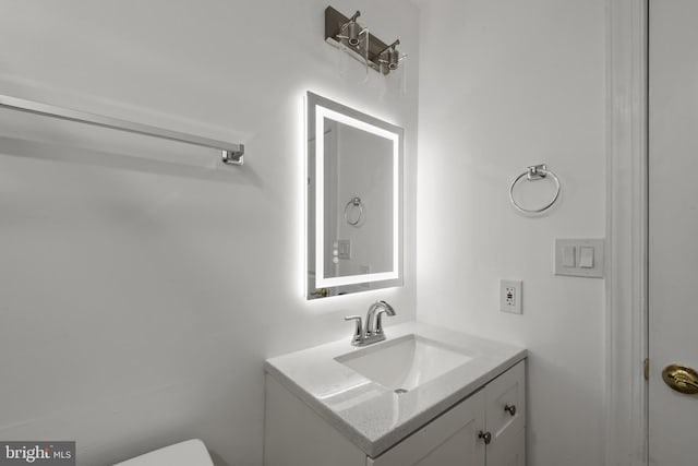 20036 Appledowre Cir Unit 450, Germantown, MD 20876 - half bath featuring vanity and toilet