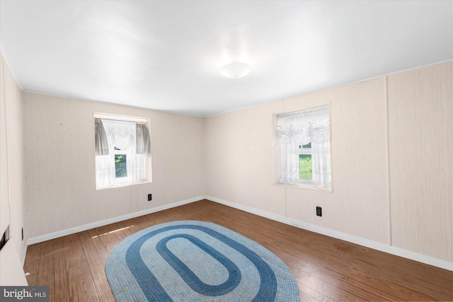 2138 Hill Rd, Perkiomenville, PA 18074 - spare room featuring wood finished floors and baseboards