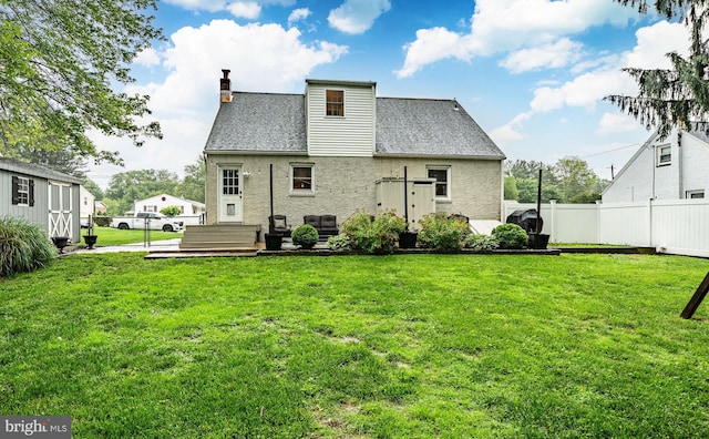618 Ruth, Upper Chichester, PA 19014 - rear view of house with a chimney and stucco siding