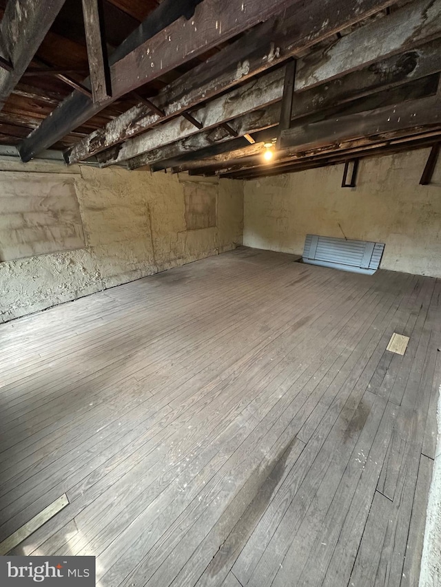 1500 Centre Ave, Reading, PA 19601 - below grade area with wood-type flooring