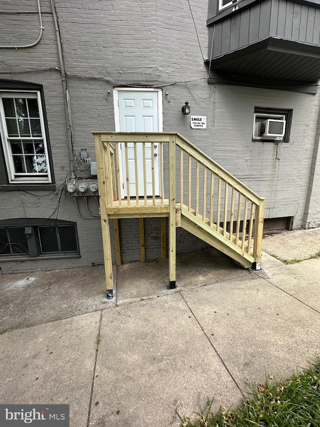 1500 Centre Ave, Reading, PA 19601 - doorway to property with brick siding