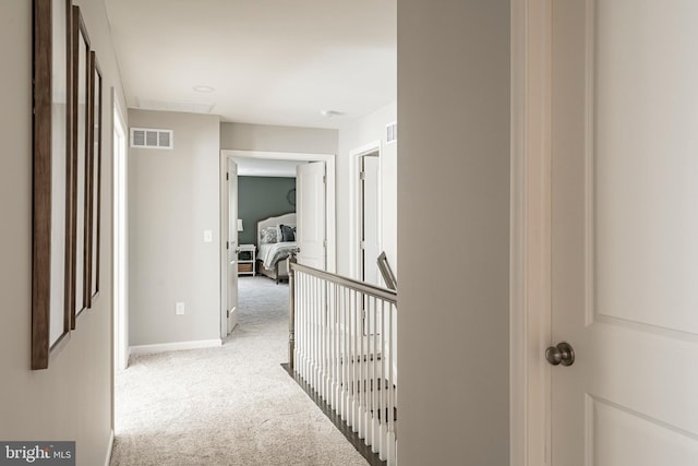 2638 Hollow View Dr, Easton, PA 18040 - hallway with carpet floors and baseboards