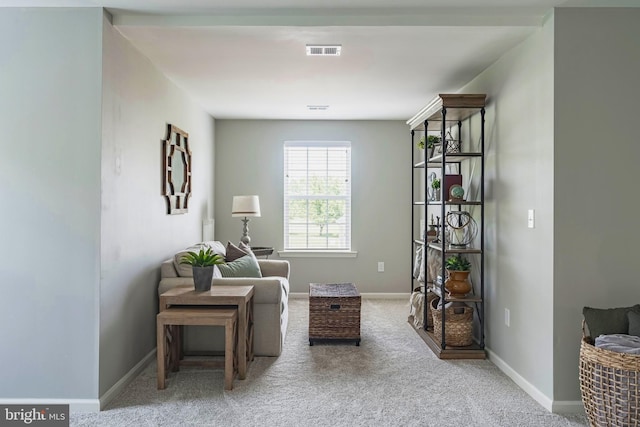 2638 Hollow View Dr, Easton, PA 18040 - sitting room featuring carpet flooring and baseboards