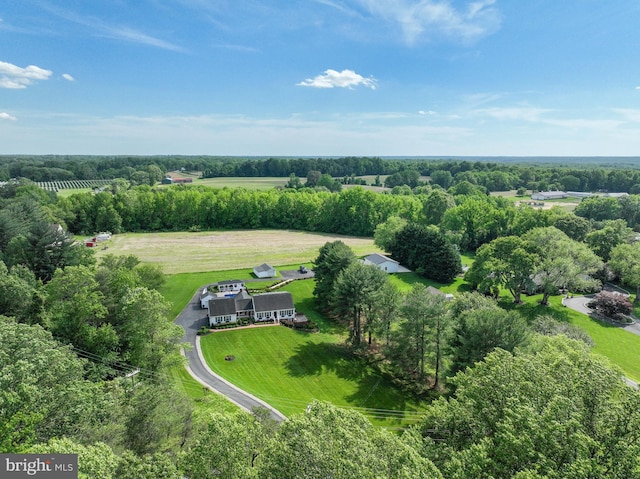 665 Bayard Rd, Lothian, MD 20711 - aerial view of sparsely populated area featuring abundant farmland