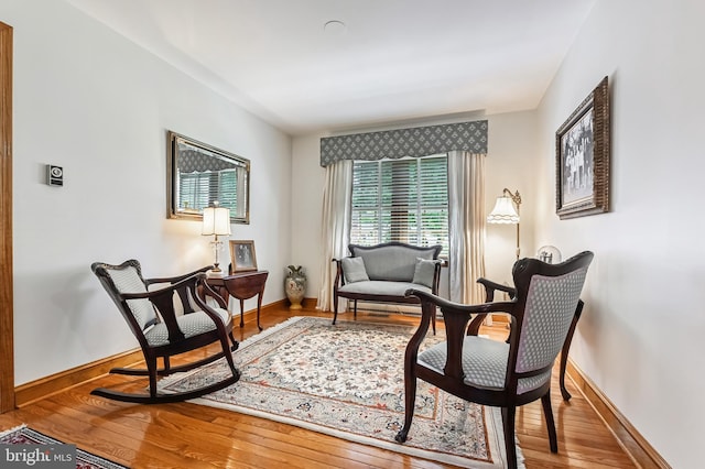 665 Bayard Rd, Lothian, MD 20711 - sitting room with wood finished floors and baseboards